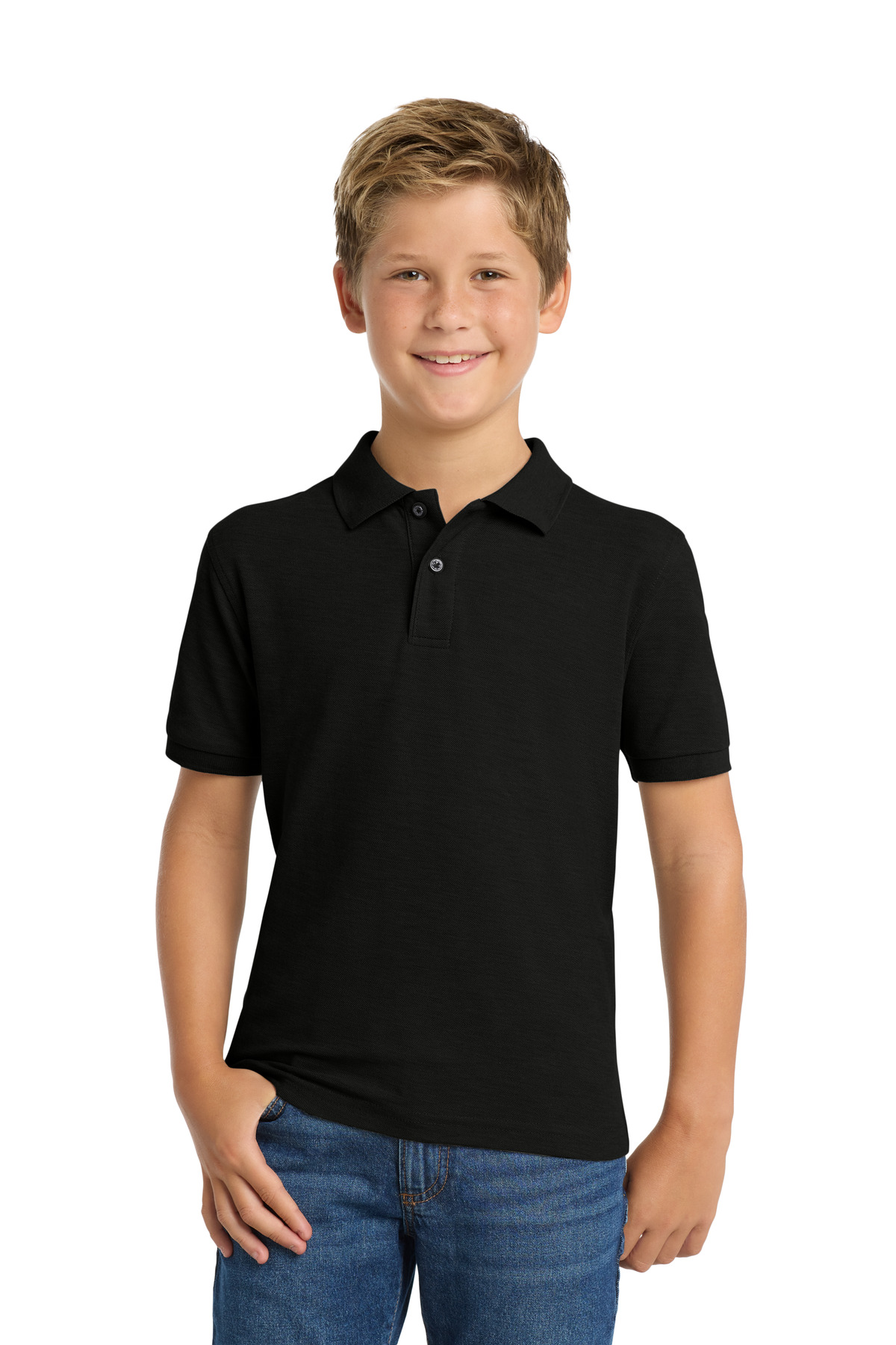 Port Authority ® Youth Silk Touch Polo. Y500