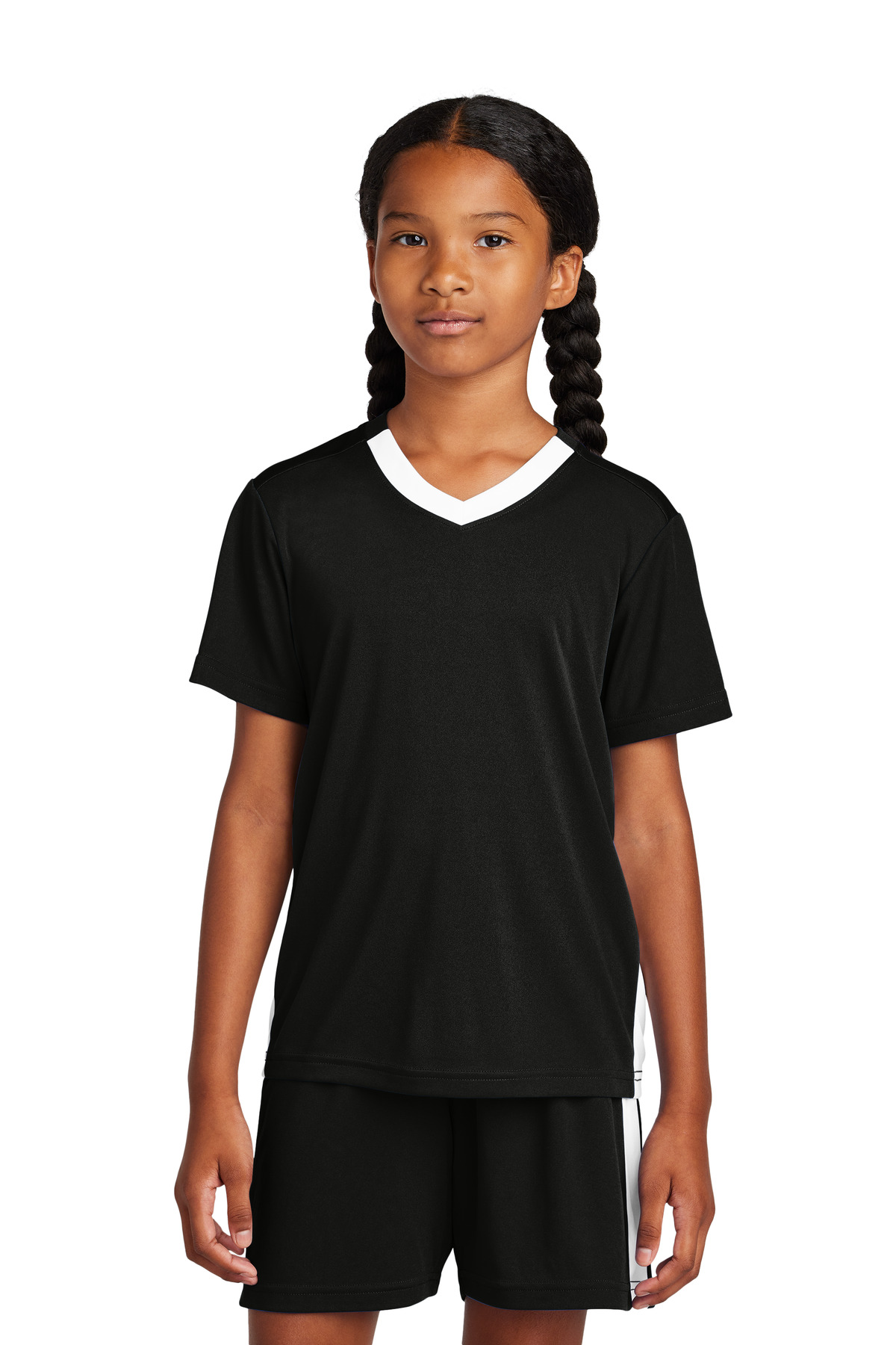 Sport-Tek ® Youth Competitor  United V-Neck YST101