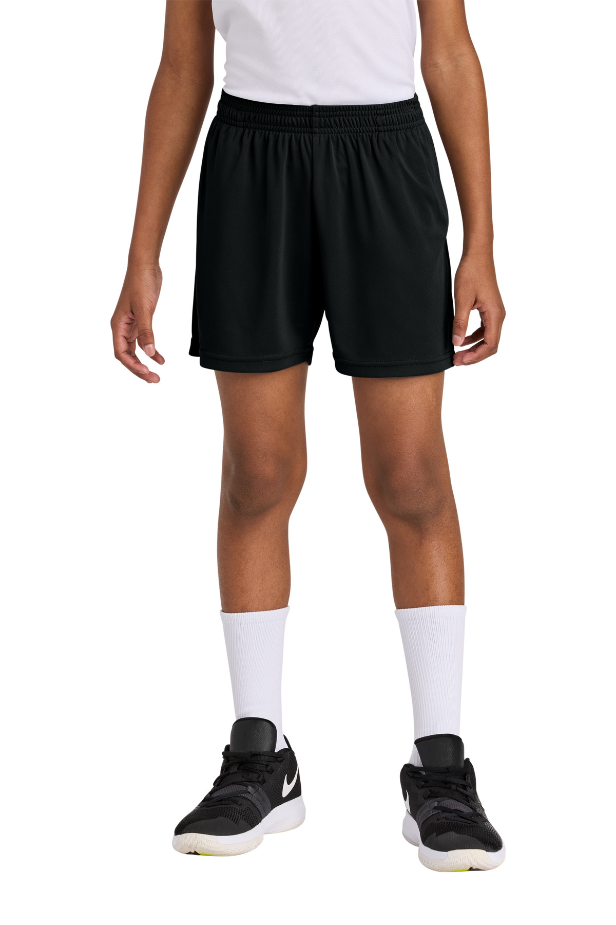 Sport-Tek ® Youth PosiCharge ® Competitor  5' Pocketed Short YST349P