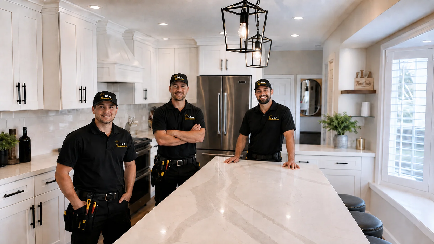 How Branded Apparel Helped D&A Electrical Services Build a More Professional Team Image